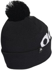 Kepurė vyrams Adidas Pompom Woolie Black H32425, juoda kaina ir informacija | Vyriški šalikai, kepurės, pirštinės | pigu.lt