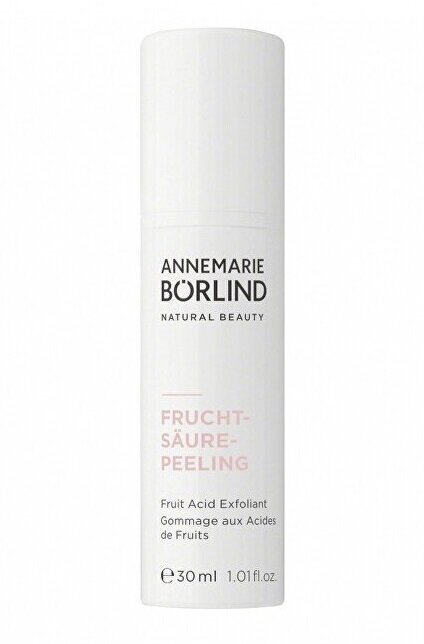 Veido šveitiklis Annemarie Borlind Fruit Acid Exfoliant, 30 ml kaina ir informacija | Veido prausikliai, valikliai | pigu.lt