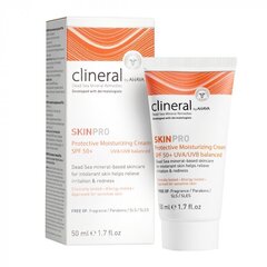 Drėkinamasis veido kremas Ahava Clineral SKINPRO SPF50, 50 ml kaina ir informacija | Veido kremai | pigu.lt