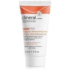 Drėkinamasis veido kremas Ahava Clineral SKINPRO SPF50, 50 ml kaina ir informacija | Veido kremai | pigu.lt