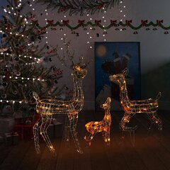Kalėdinė dekoracija - Elnių šeima, 300 LED kaina ir informacija | Kalėdinės dekoracijos | pigu.lt