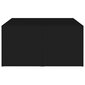 Kavos staliukai, 33x33x33 cm, 4 vnt, juodi цена и информация | Kavos staliukai | pigu.lt