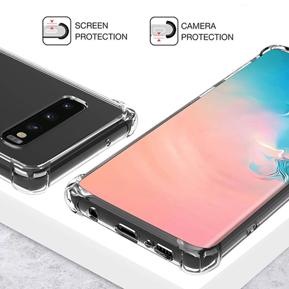 Anti shock dėklas, skirtas Huawei P Smart 2019, skaidrus kaina ir informacija | Telefono dėklai | pigu.lt