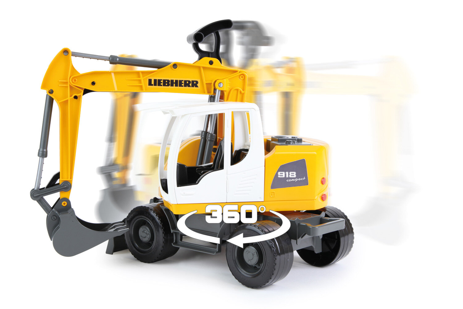 Ekskavatorius Liebherr A918 Litronic, 48 cm kaina ir informacija | Žaislai berniukams | pigu.lt