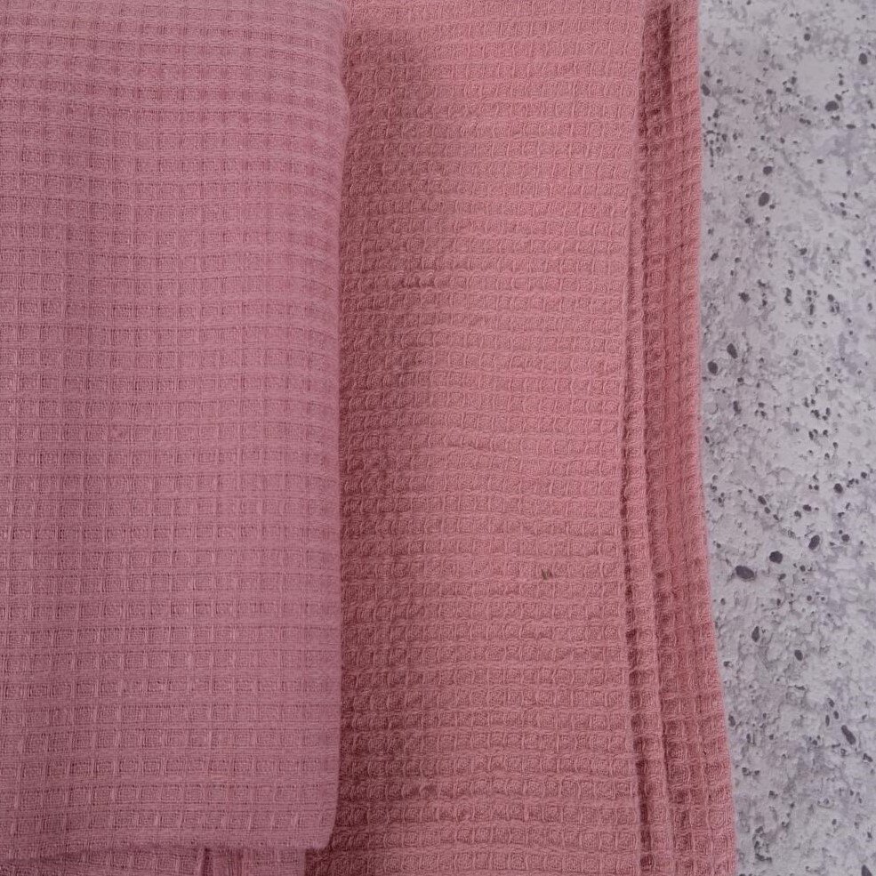 Rožinės spalvos lininiai rankšluosčiai, 2 vnt., 45x65 cm. цена и информация | Rankšluosčiai | pigu.lt