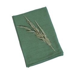 Lininiai rankšluosčiai, 4 vnt, 45x35 cm, žalios spalvos цена и информация | Полотенца | pigu.lt