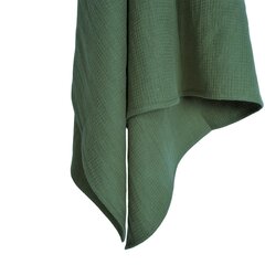 Lininis rankšluostis, 135x90 cm, žalios spalvos цена и информация | Полотенца | pigu.lt