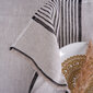 Lininės servetėlės su kutais Village Black, 2 vnt. kaina ir informacija | Staltiesės, servetėlės | pigu.lt