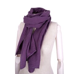 Льняной шарф Norravilla Dusty Purple цена и информация | Шарф женский | pigu.lt