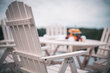 Sulankstoma sodo kėdė "Canada" Balta, Folkland Home kaina ir informacija | Lauko kėdės, foteliai, pufai | pigu.lt