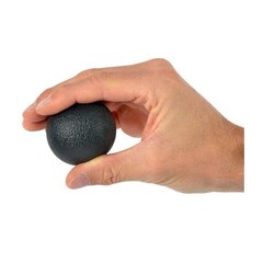 Mankštos kamuoliukas Moves Squeeze Ball 50 mm juodas kaina ir informacija | Espanderiai | pigu.lt