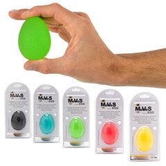 Мяч для упражнений в форме яйца Moves Squeeze Ball, зеленый цена и информация | Эспандеры | pigu.lt