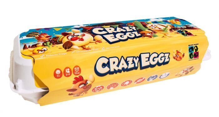 Stalo žaidimas Brain Games Crazy Eggz, LT, LV, EE, RU цена и информация | Stalo žaidimai, galvosūkiai | pigu.lt