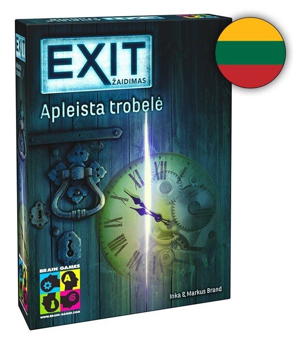 Stalo žaidimas Brain games Exit: The Game – Apleista trobelė, LT kaina ir informacija | Stalo žaidimai, galvosūkiai | pigu.lt