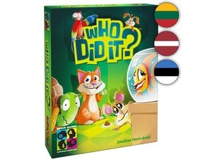 Карточная игра Brain Games Who Did It?, LT, LV, EE цена и информация | Настольные игры, головоломки | pigu.lt