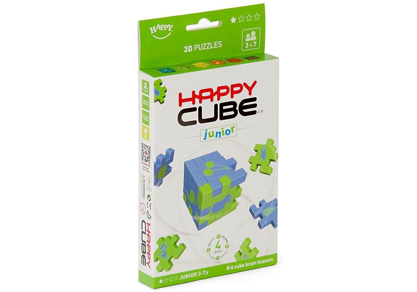 Набор головоломок Smart Games Happy Cube Junior 6 шт. цена | pigu.lt