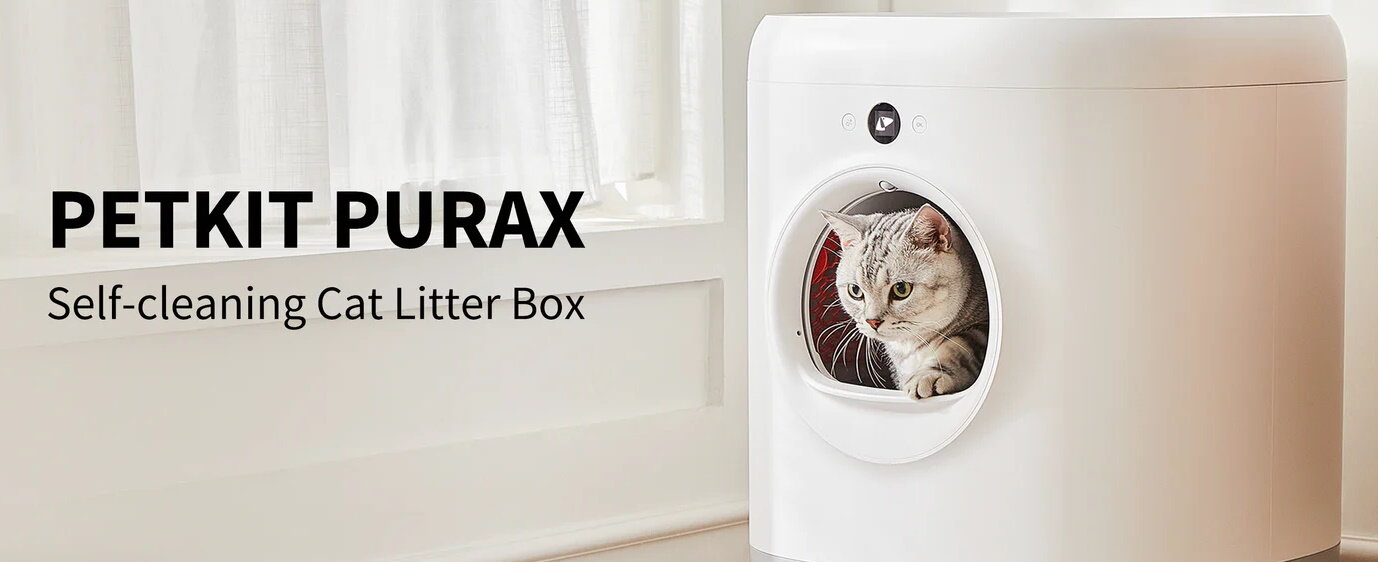 PETKIT Pura X savaime išsivalanti kačių kraiko dėžutė, balta цена и информация | Kačių tualetai | pigu.lt
