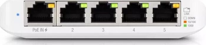 Ubiquiti Switch Flex цена и информация | Komutatoriai (Switch) | pigu.lt