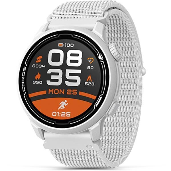 Coros Pace 2 Premium White Nylon цена и информация | Išmanieji laikrodžiai (smartwatch) | pigu.lt