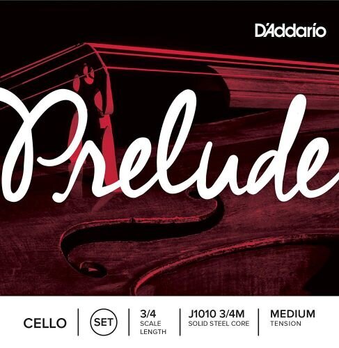 Stygos violončelei D'Addario Prelude J1010 3/4M kaina ir informacija | Priedai muzikos instrumentams | pigu.lt
