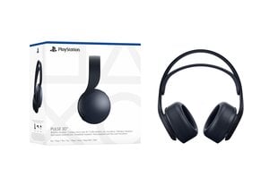 Sony Pulse 3D PS5 Black kaina ir informacija | Ausinės | pigu.lt