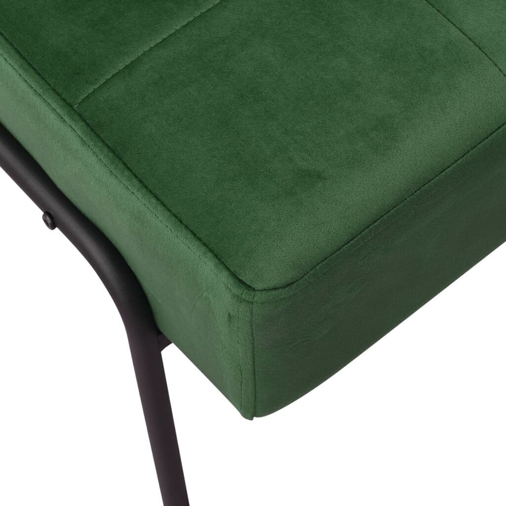 Poilsio kėdė, 65x79x87cm, žalia kaina ir informacija | Svetainės foteliai | pigu.lt