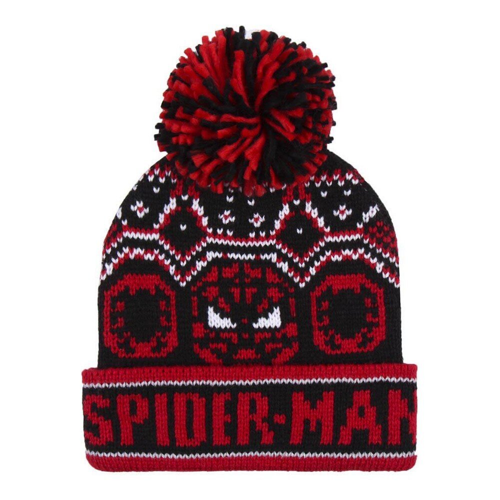 Vaikiška kepurė Spiderman Raudona kaina ir informacija | Žiemos drabužiai vaikams | pigu.lt