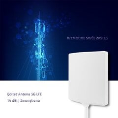 Qoltec 57022 kaina ir informacija | TV antenos ir jų priedai | pigu.lt