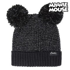 Skrybėlė Minnie Mouse Juoda black (venas dydis) kaina ir informacija | Kepurės, pirštinės, šalikai berniukams | pigu.lt