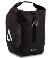 Dviračio kelioninis krepšys ACID Travlr Pro 15L, juodas kaina ir informacija | Krepšiai, telefonų laikikliai | pigu.lt