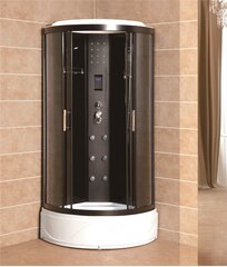 Masažinė dušo kabina Vento Rome, 90x90x215 cm kaina ir informacija | Dušo komplektai ir panelės | pigu.lt