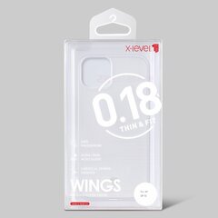 Чехол X-Level Wing Apple iPhone 13 Pro Max прозрачный цена и информация | Чехлы для телефонов | pigu.lt