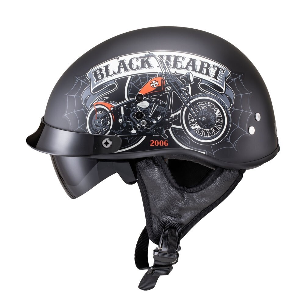 Motociklininko šalmas W-TEC Black Heart Rednut цена и информация | Moto šalmai | pigu.lt