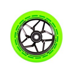 Ratukai paspirtukui LMT L, 115mm, w/ ABEC, 9 guolių, Black/Green kaina ir informacija | Paspirtukai | pigu.lt