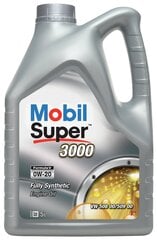 Моторное масло Mobil Super 3000 F-V 0W-20, 5 Л цена и информация | Mobil Товары для сада | pigu.lt