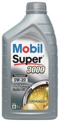 Моторное масло Mobil Super 3000 F-V 0W-20, 1 Л цена и информация | Моторные масла | pigu.lt