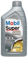 Моторное масло Mobil Super 3000 F-F 0W-30, 1L цена и информация | Моторные масла | pigu.lt