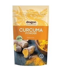 Порошок куркумы Curcuma, органический, Dragon Superfoods, 150 г цена и информация | Специи, наборы специй | pigu.lt