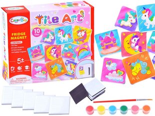 Kūrybinis rinkinys - "Nuspalvink magnetukus Unicorn" kaina ir informacija | Stalo žaidimai, galvosūkiai | pigu.lt