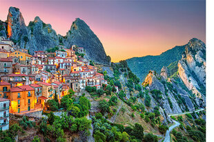 Dėlionė Castorland Puzzle Sunrise over Castelmezzano, 1500 d. kaina ir informacija | Dėlionės (puzzle) | pigu.lt