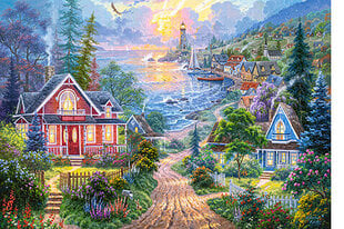 Dėlionė Castorland Puzzle Coastal Living, 1500 d. kaina ir informacija | Dėlionės (puzzle) | pigu.lt