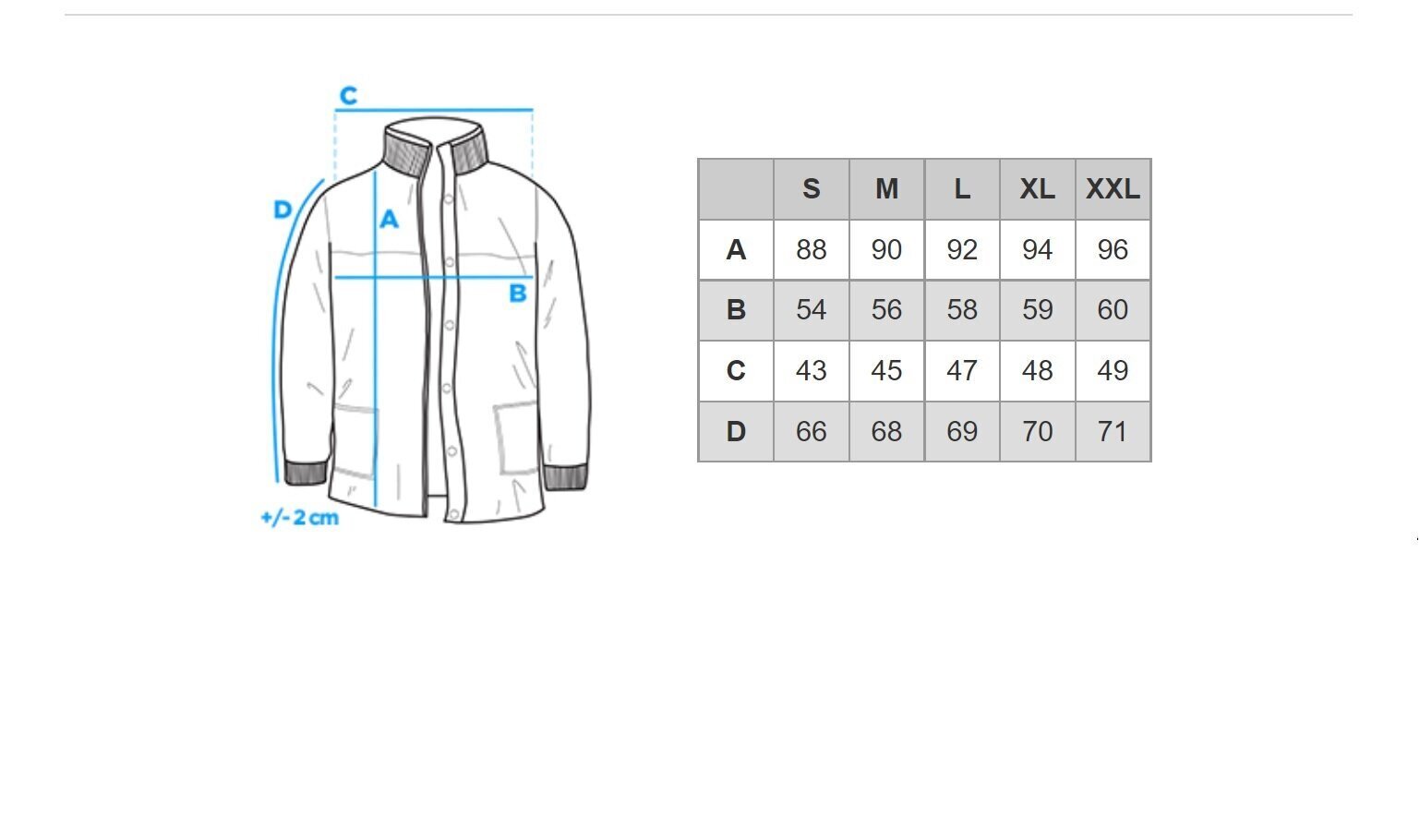 Klasikinis vyriškas paltas Ombre C432, mėlynas kaina ir informacija | Vyriški paltai  | pigu.lt