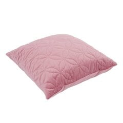 Декоративная наволочка My Home Velvet, розовая, 45 х 45 см цена и информация | Декоративные подушки и наволочки | pigu.lt