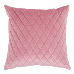 Dekoratyvinis pagalvės užvalkalas My Home Velvet, rožinis, 45 x 45 cm kaina ir informacija | Dekoratyvinės pagalvėlės ir užvalkalai | pigu.lt