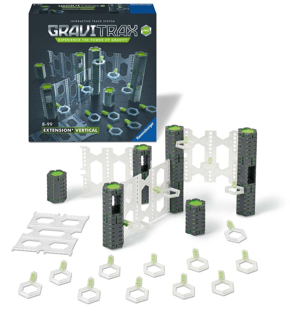 Konstruktorius Ravensburger GraviTrax PRO - Vertical Expansion Set (268160) kaina ir informacija | Konstruktoriai ir kaladėlės | pigu.lt