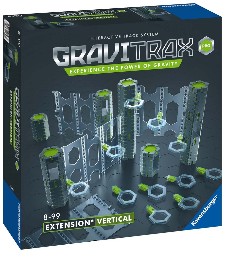 Konstruktorius Ravensburger GraviTrax PRO - Vertical Expansion Set (268160) kaina ir informacija | Konstruktoriai ir kaladėlės | pigu.lt