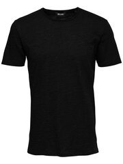 Marškinėliai vyrams Only & Sons, juodi kaina ir informacija | Vyriški marškinėliai | pigu.lt
