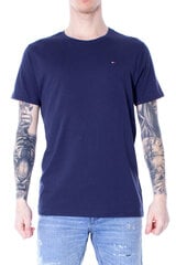 Vyriški marškinėliai Tommy Hilfigeri, mėlyni kaina ir informacija | Vyriški marškinėliai | pigu.lt