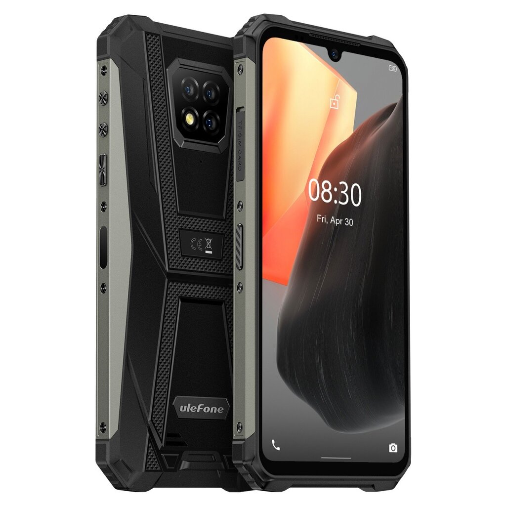 Ulefone Armor 8 Pro 8/128GB Dual SIM UF-A8P-8GB/BK Black цена и информация | Mobilieji telefonai | pigu.lt