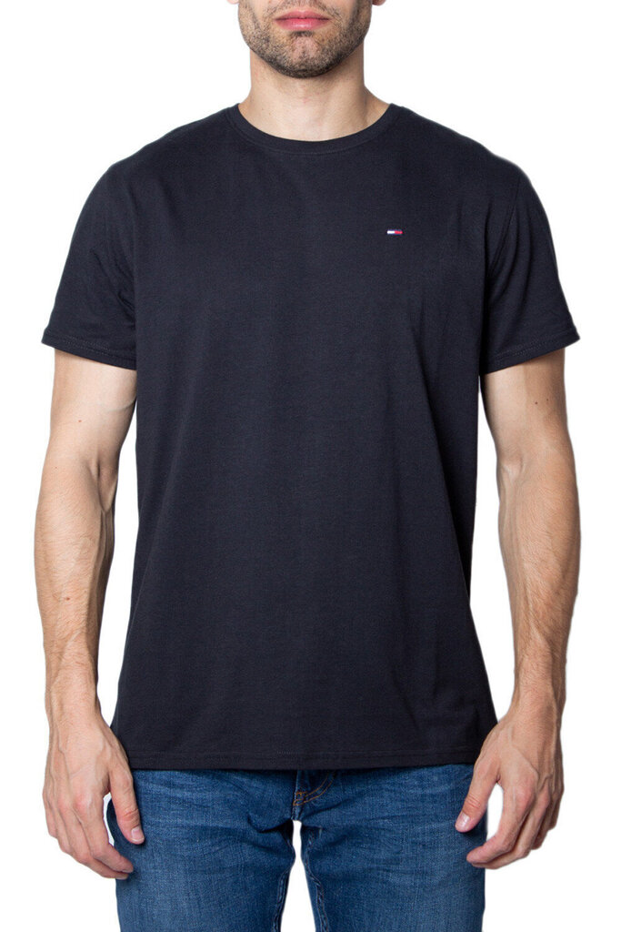 Vyriški marškinėliai Tommy Hilfiger, juodi цена и информация | Vyriški marškinėliai | pigu.lt